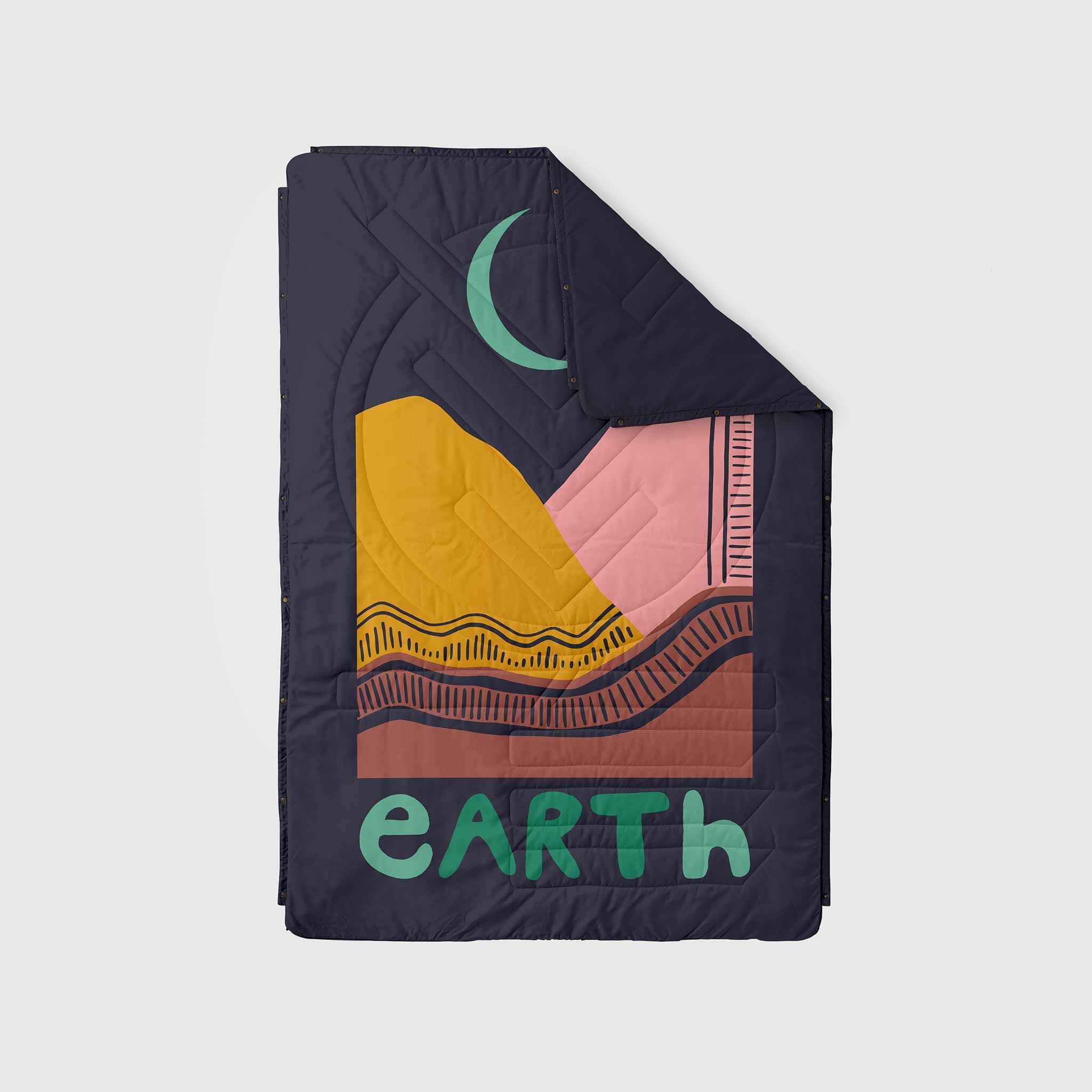 VOITED Insulated, Recycled & Versatile Outdoor Throw Blanket Earth VOITED EU