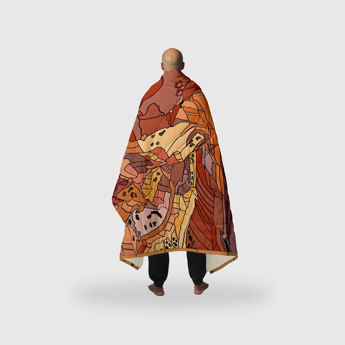 VOITED CloudTouch® Indoor/Outdoor Camping Blanket - Capitol Reef Blankets VOITED