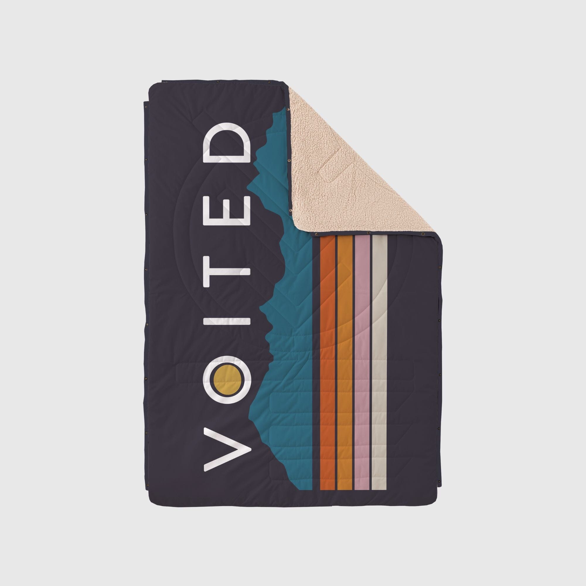 shota　VOITED CLOUD TOUCH  BLANKET VOITED Stay cosy Anywhere: Versatile Warm Blankets - Peaks