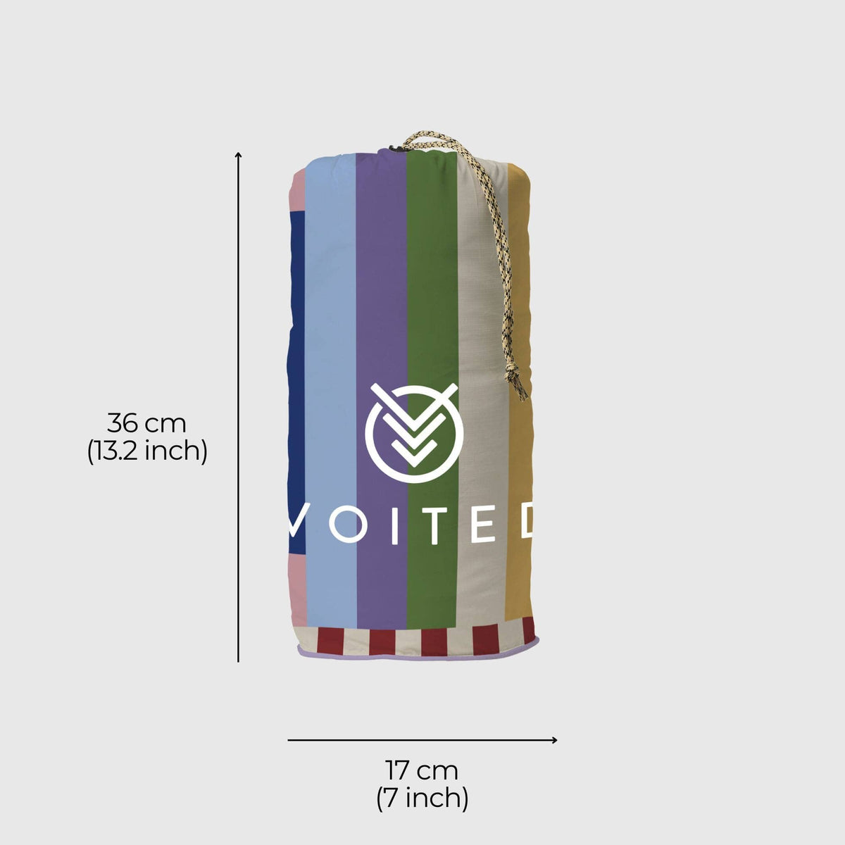 VOITED Fleece Outdoor Camping Blanket - Moon River Blankets VOITED