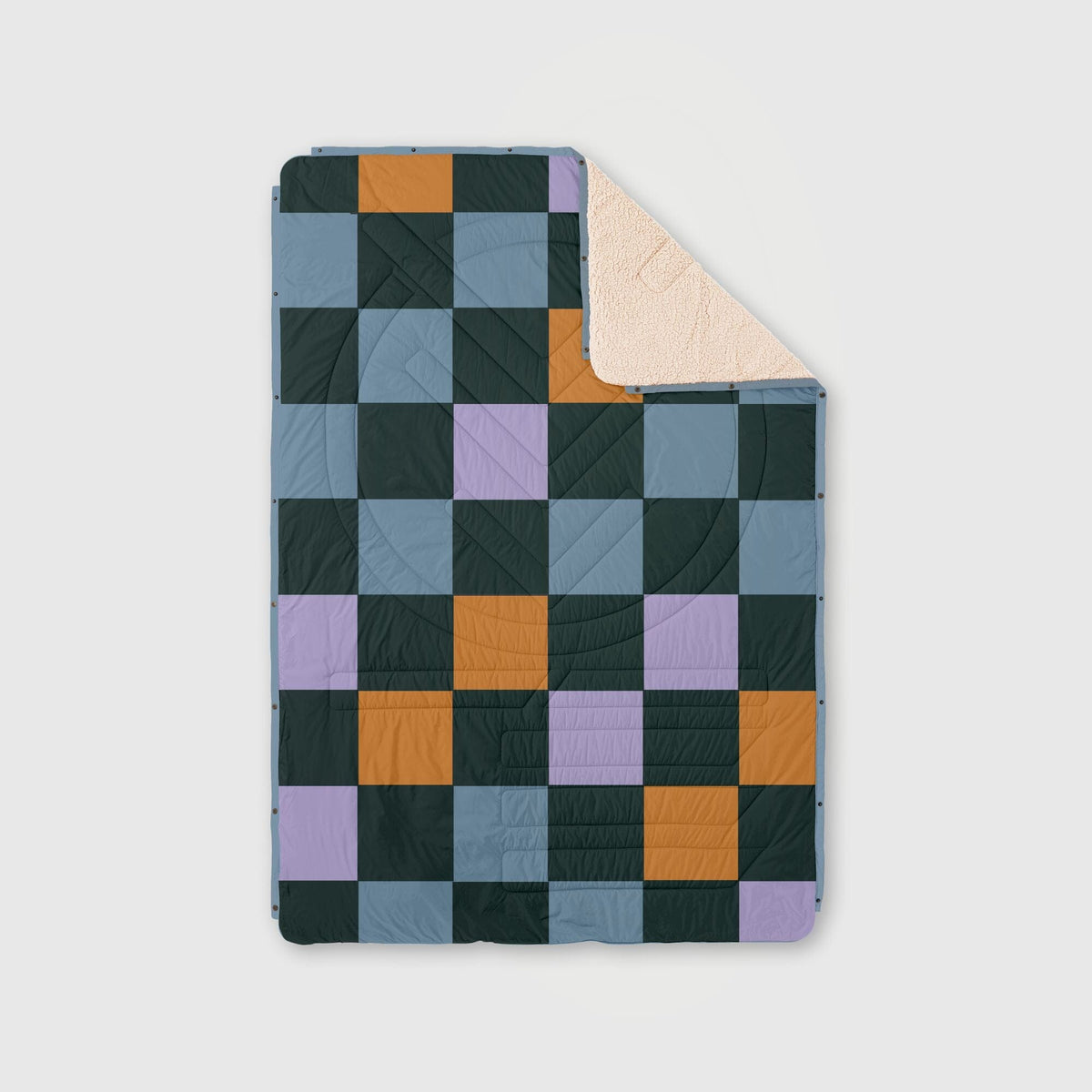VOITED Mini Traveler Indoor / Outdoor Camping Blanket - Cheeckers Blankets VOITED