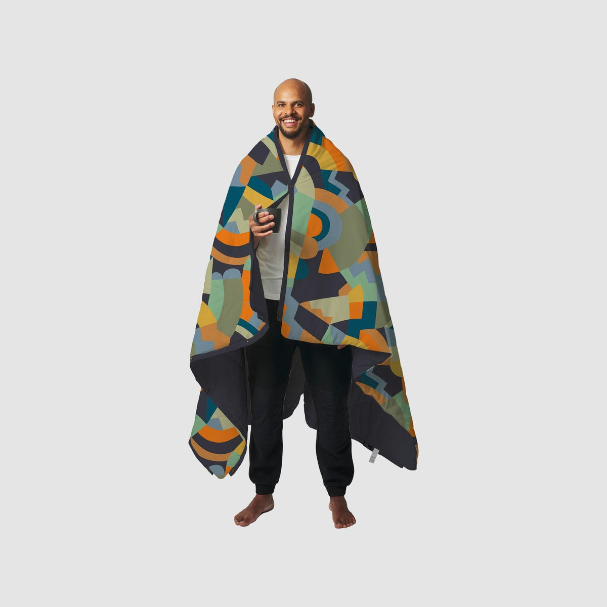 VOITED Recycled Ripstop Outdoor Camping Blanket - Farmers Market/Graphite Blankets VOITED