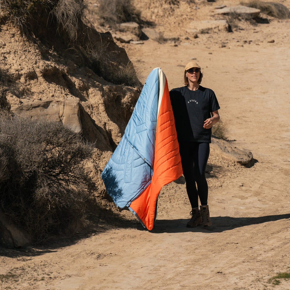 VOITED Recycled Ripstop Outdoor Camping Blanket - Flag Blankets VOITED