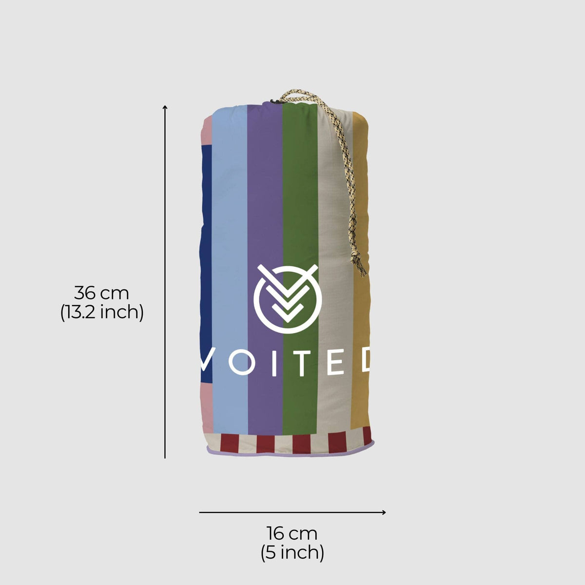 VOITED Recycled Ripstop Outdoor Camping Blanket - Moon River Blankets VOITED