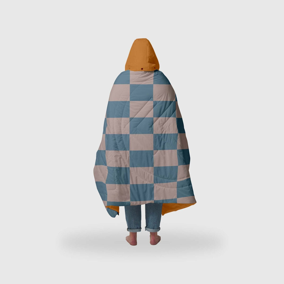 VOITED Recycled Ripstop Travel Blanket - Blue Dancer/Sundial Blankets VOITED