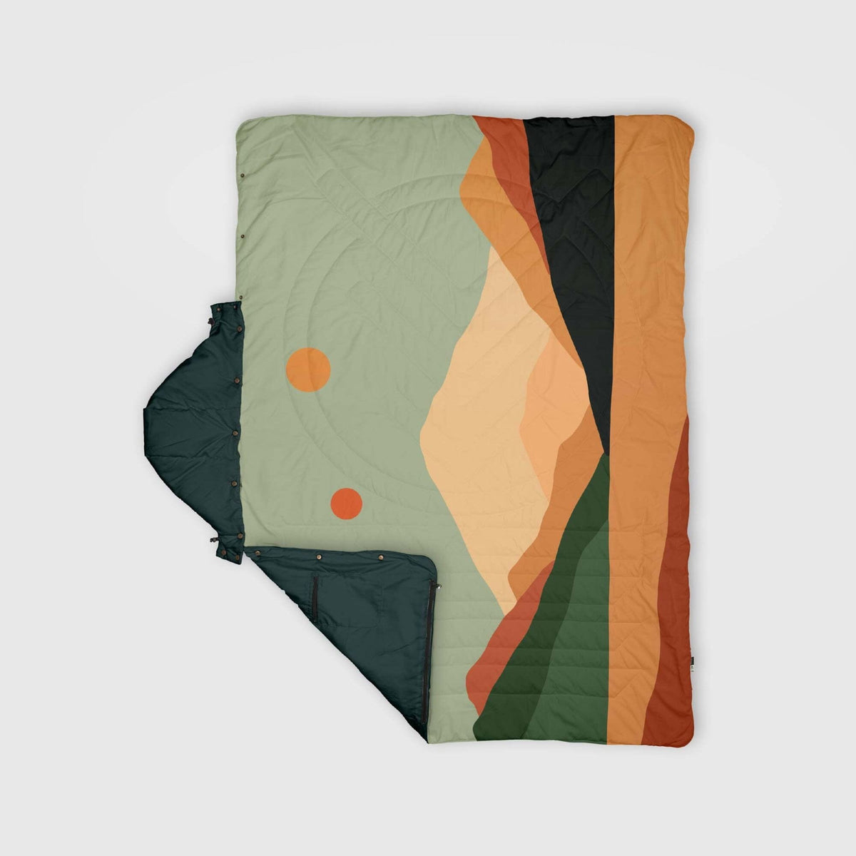 VOITED Recycled Ripstop Travel Blanket - Jasper Blankets VOITED