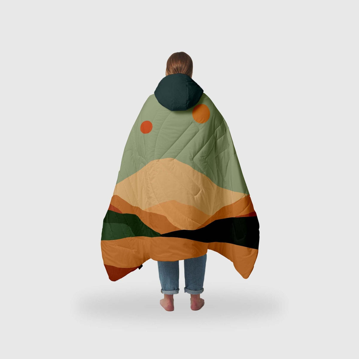 VOITED Recycled Ripstop Travel Blanket - Jasper Blankets VOITED