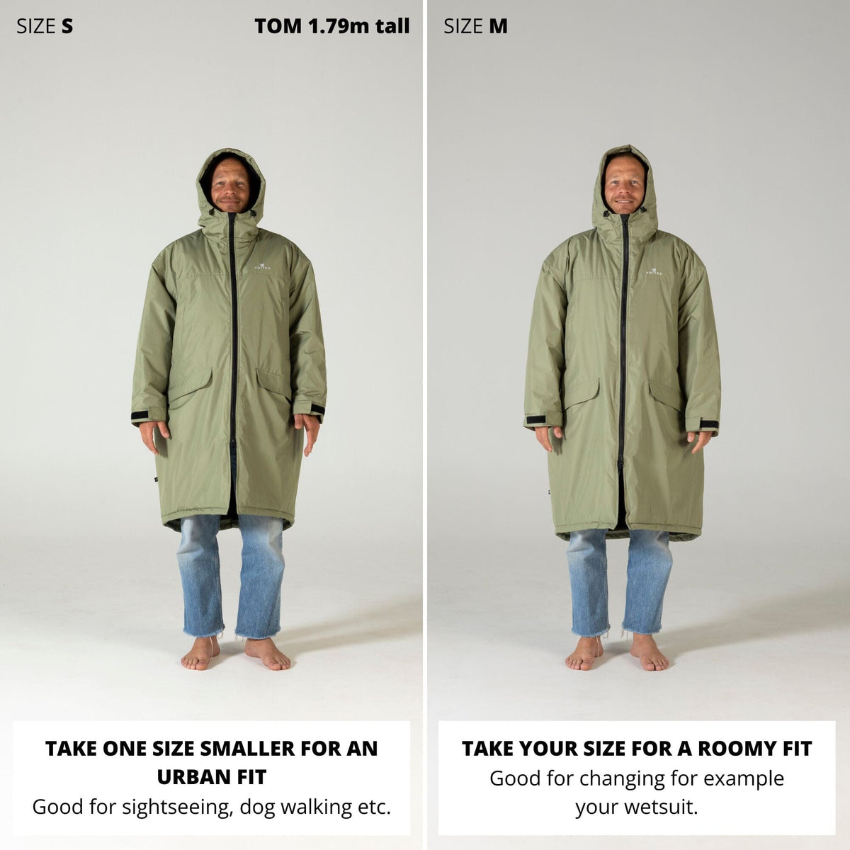VOITED 3rd Edition Outdoor Changing Robe & Drycoat for Surfing, Camping, Vanlife & Wild Swimming - Suns Out Changewear VOITED