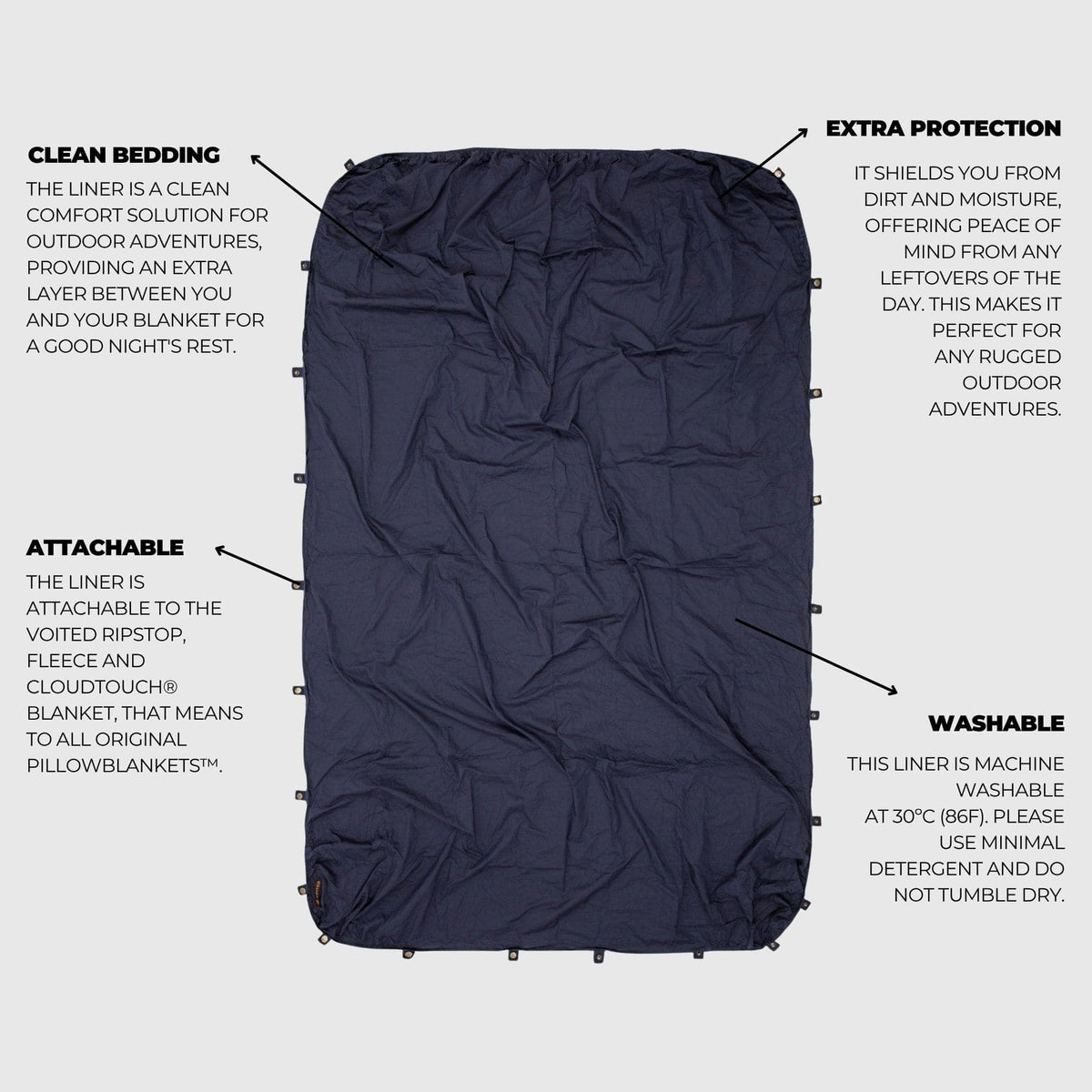 VOITED Cotton Liner Accessories VOITED