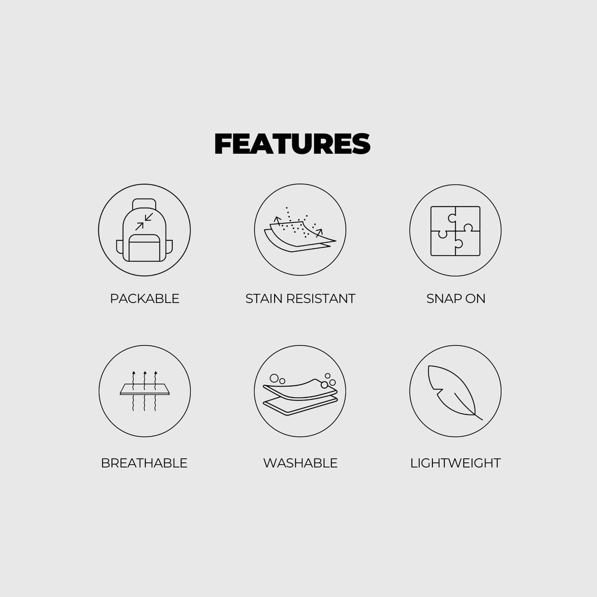 VOITED Cotton Liner Accessories VOITED