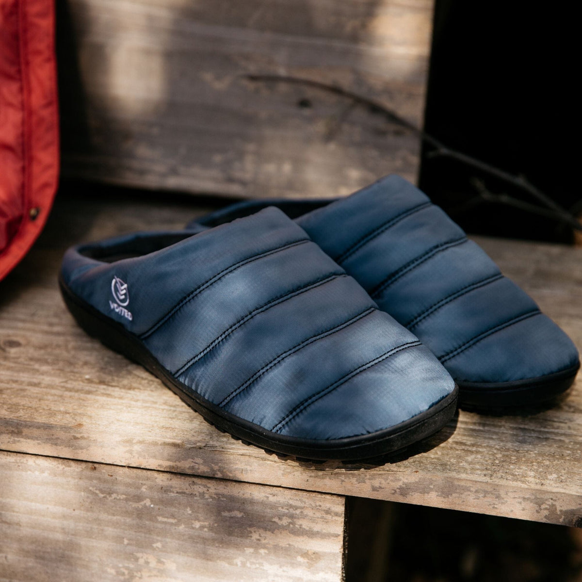 VOITED Soul Slipper - Lightweight, Indoor/Outdoor Camping Slippers - Ocean Navy Footwear VOITED