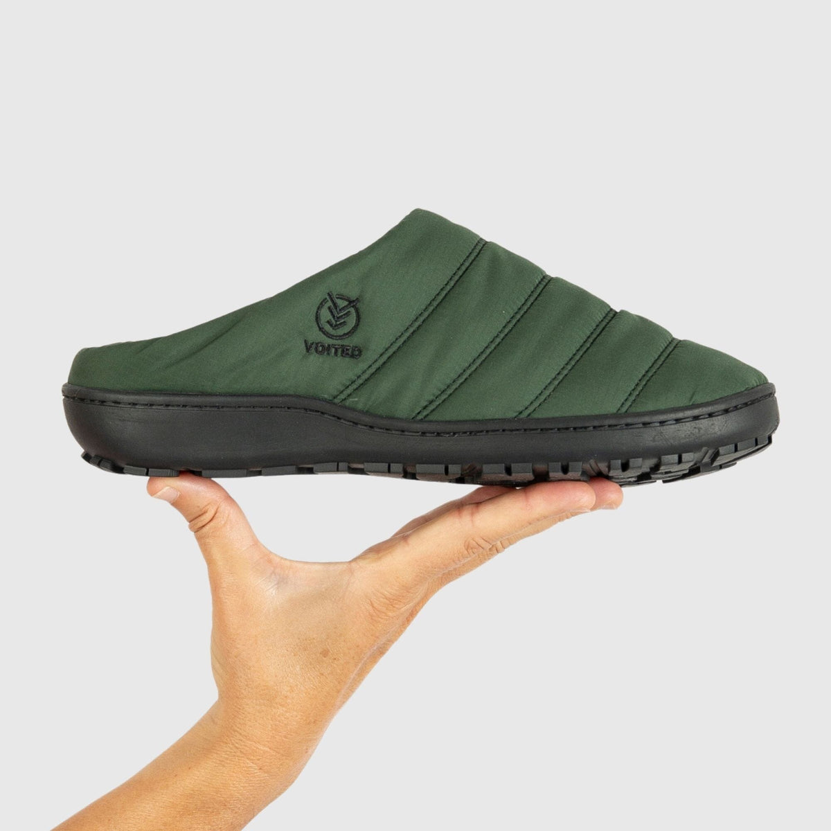 VOITED Soul Slipper - Lightweight, Indoor/Outdoor Camping Slippers - Tree Green Footwear VOITED
