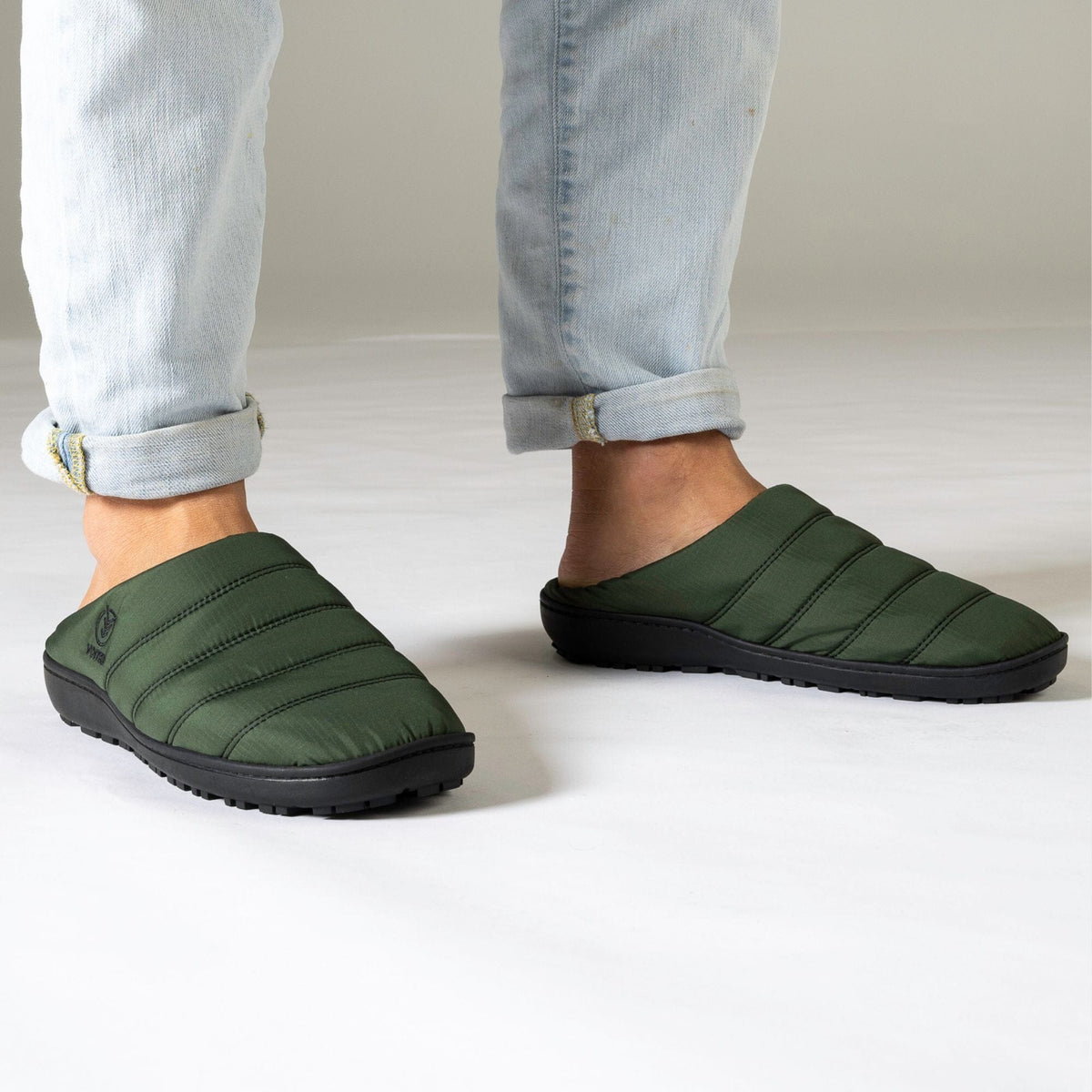 VOITED Soul Slipper - Lightweight, Indoor/Outdoor Camping Slippers - Tree Green Footwear VOITED