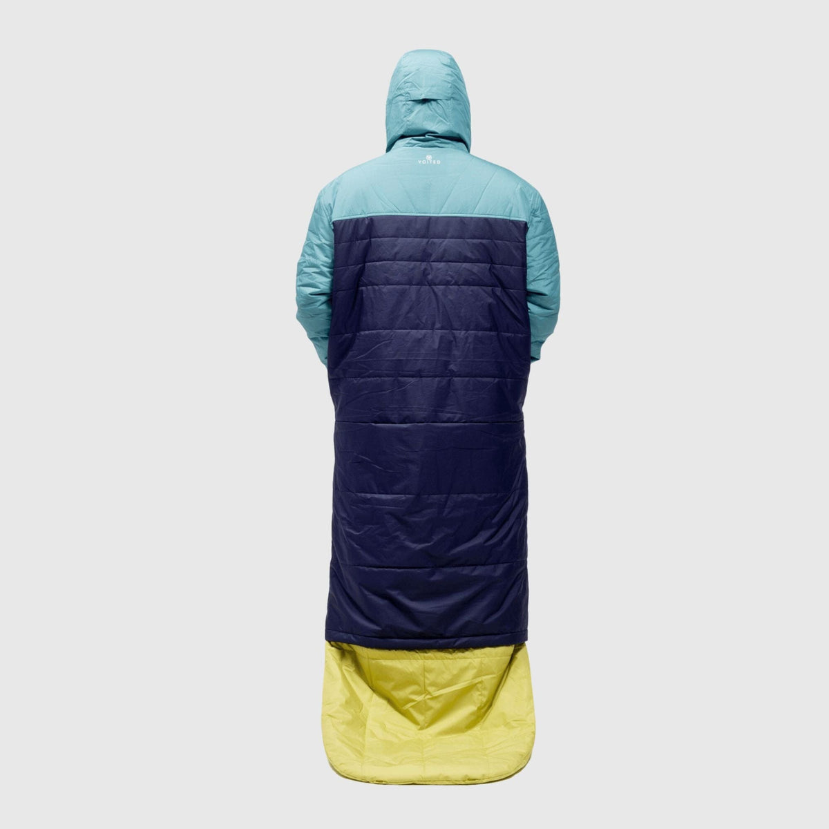 VOITED Premium Slumber Jacket for Camping, Vanlife & Indoor - Arcticblue / Graphite / Dustysand Blankets VOITED