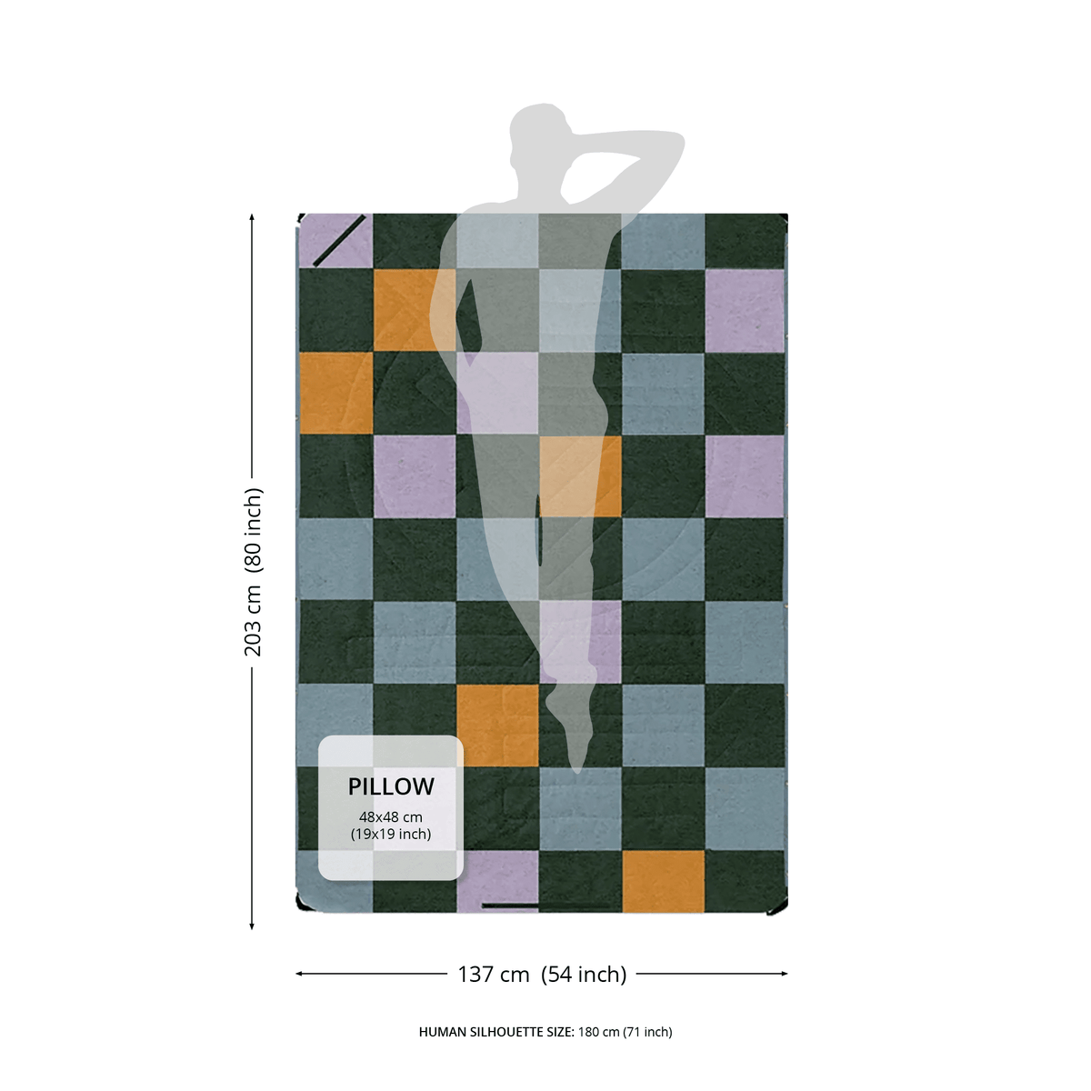 VOITED Compact Picnic & Beach Blanket - Cameo Blankets VOITED