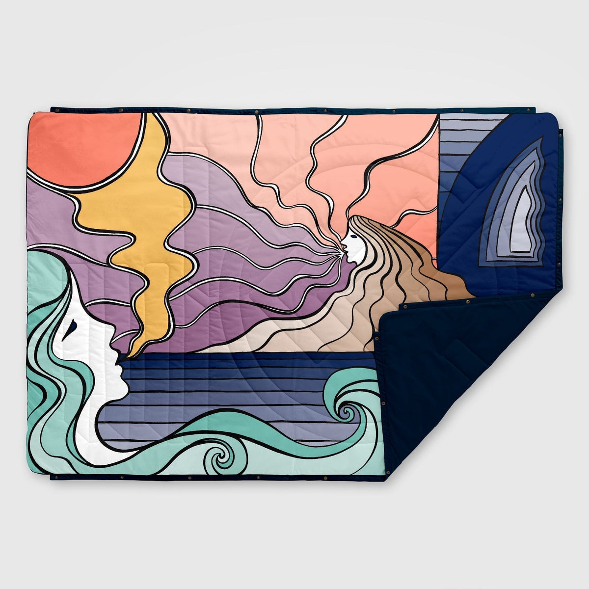 VOITED Recycled Ripstop Outdoor Camping Blanket - Relax Blankets VOITED