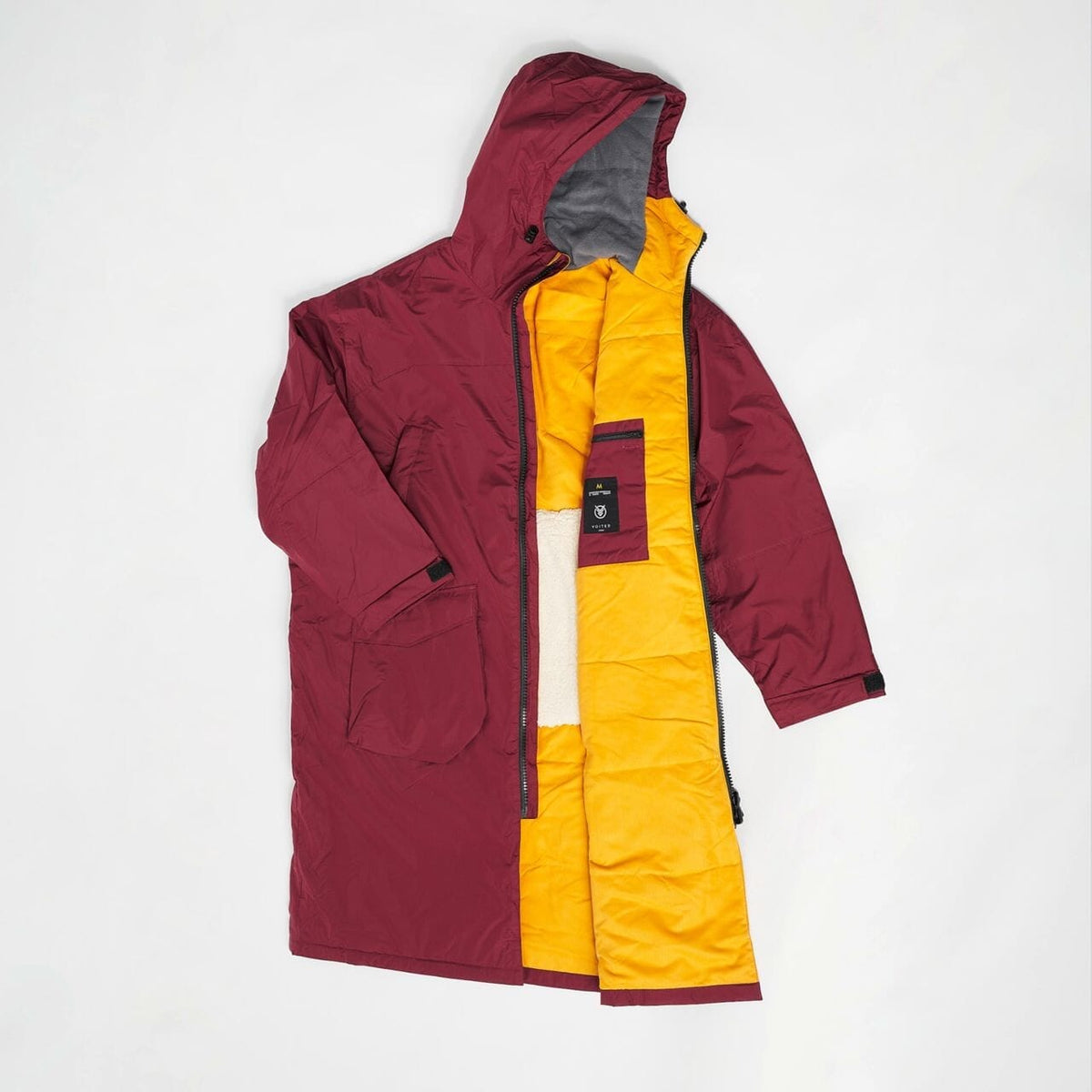 VOITED 2nd Edition Outdoor Changing Robe & Drycoat for Surfing, Camping, Vanlife & Wild Swimming - Cardinal Changewear VOITED