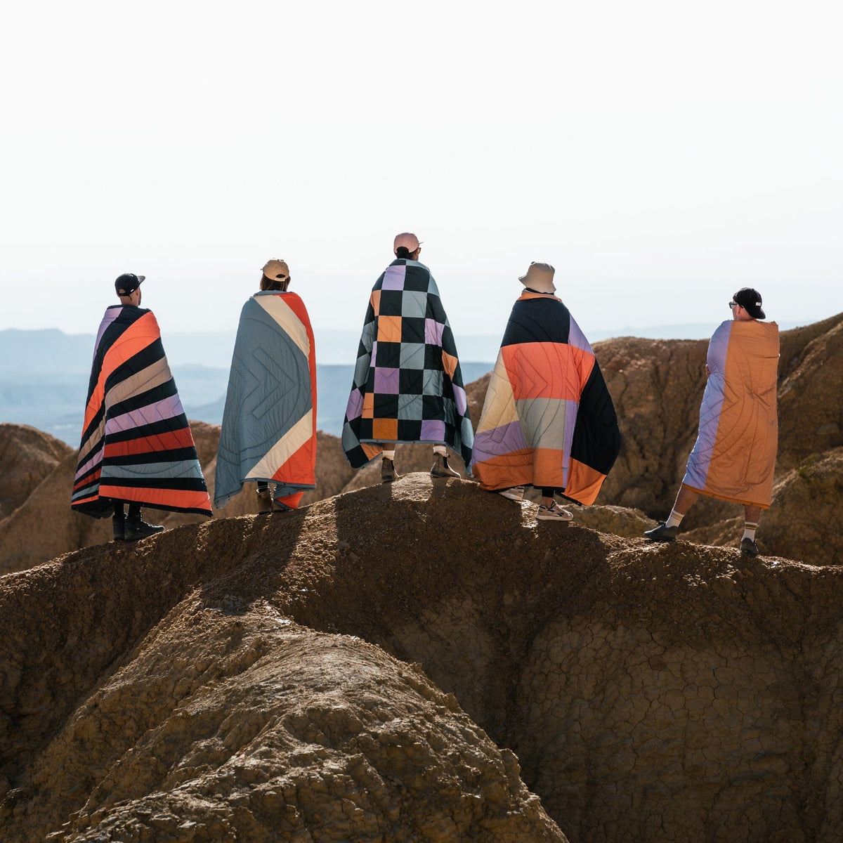 VOITED Recycled Ripstop Outdoor Camping Blanket - Patch Blankets VOITED