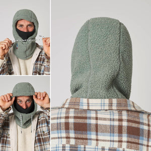 VOITED Polar Fleece Hood - Pistachio Accessories VOITED 