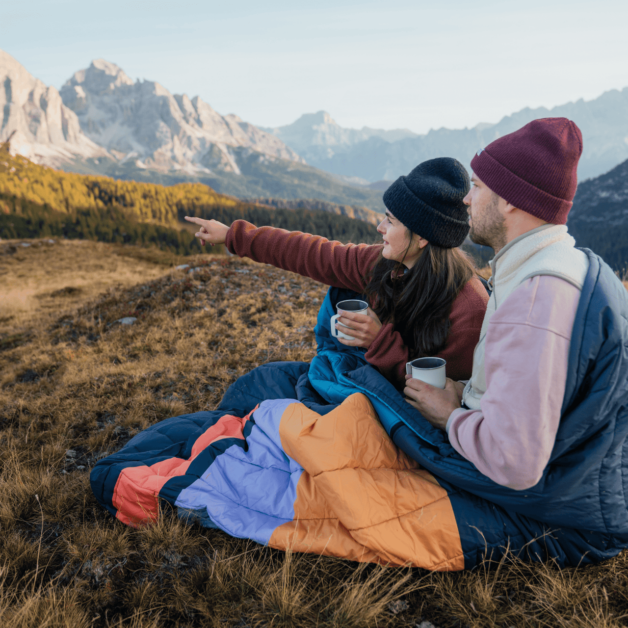 VOITED Slumber Zip Sack Blanket Blocks VOITED EU