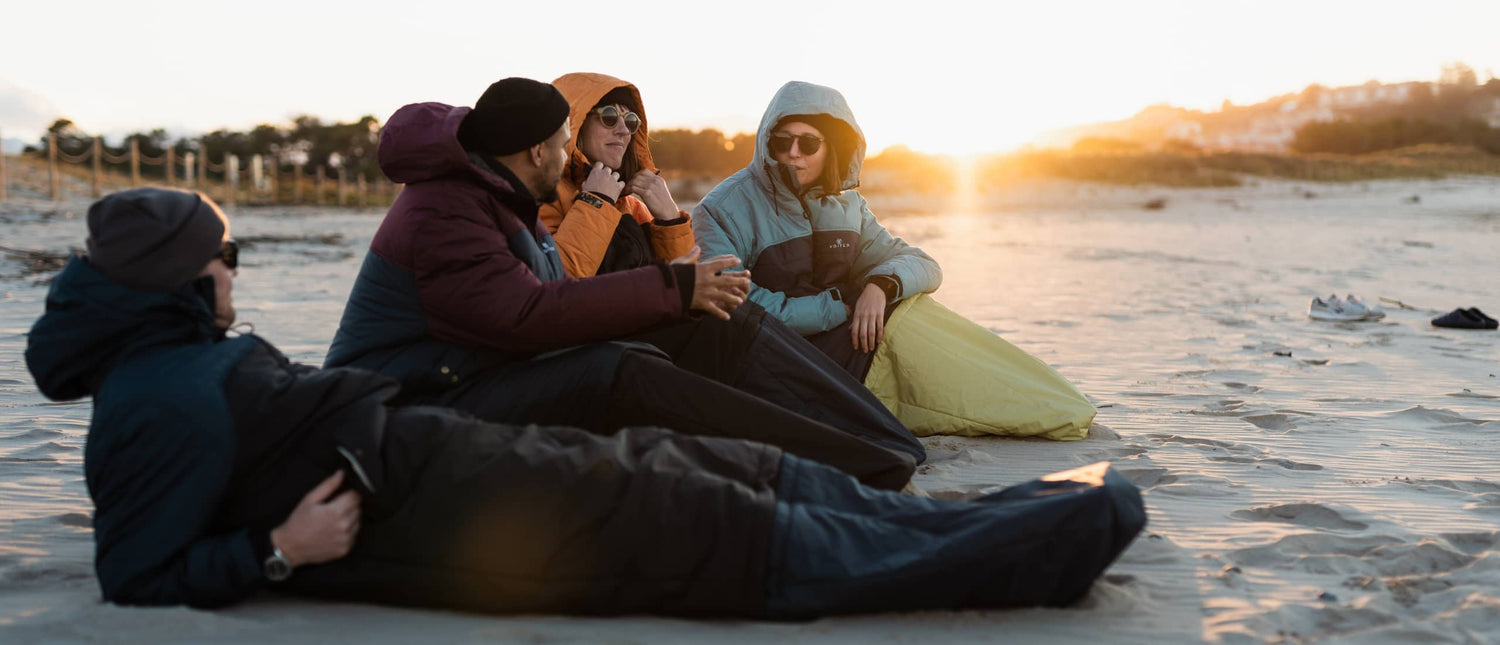 Wearable Blanket Coat & Sleeping Bag in One VOITED EU