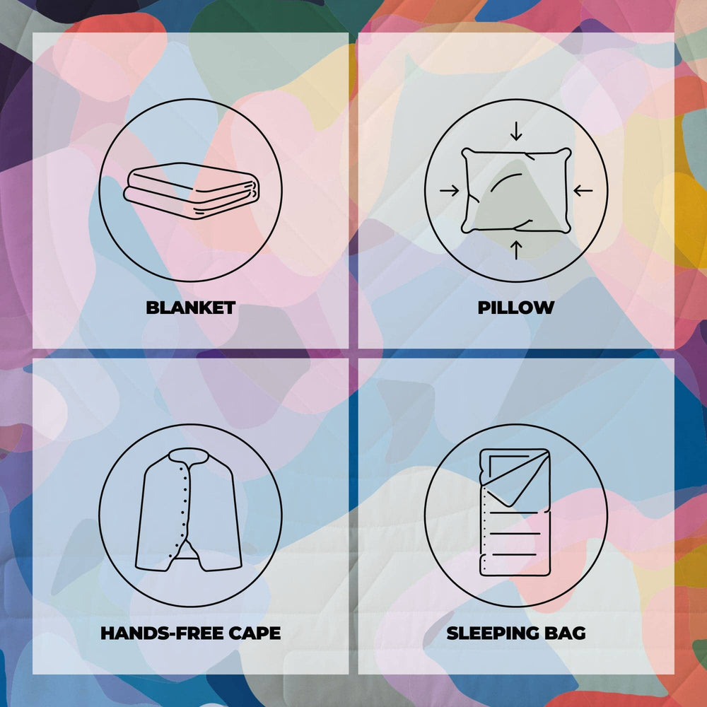 VOITED CloudTouch® Indoor/Outdoor Camping Blanket - Beyond Real Blankets VOITED 