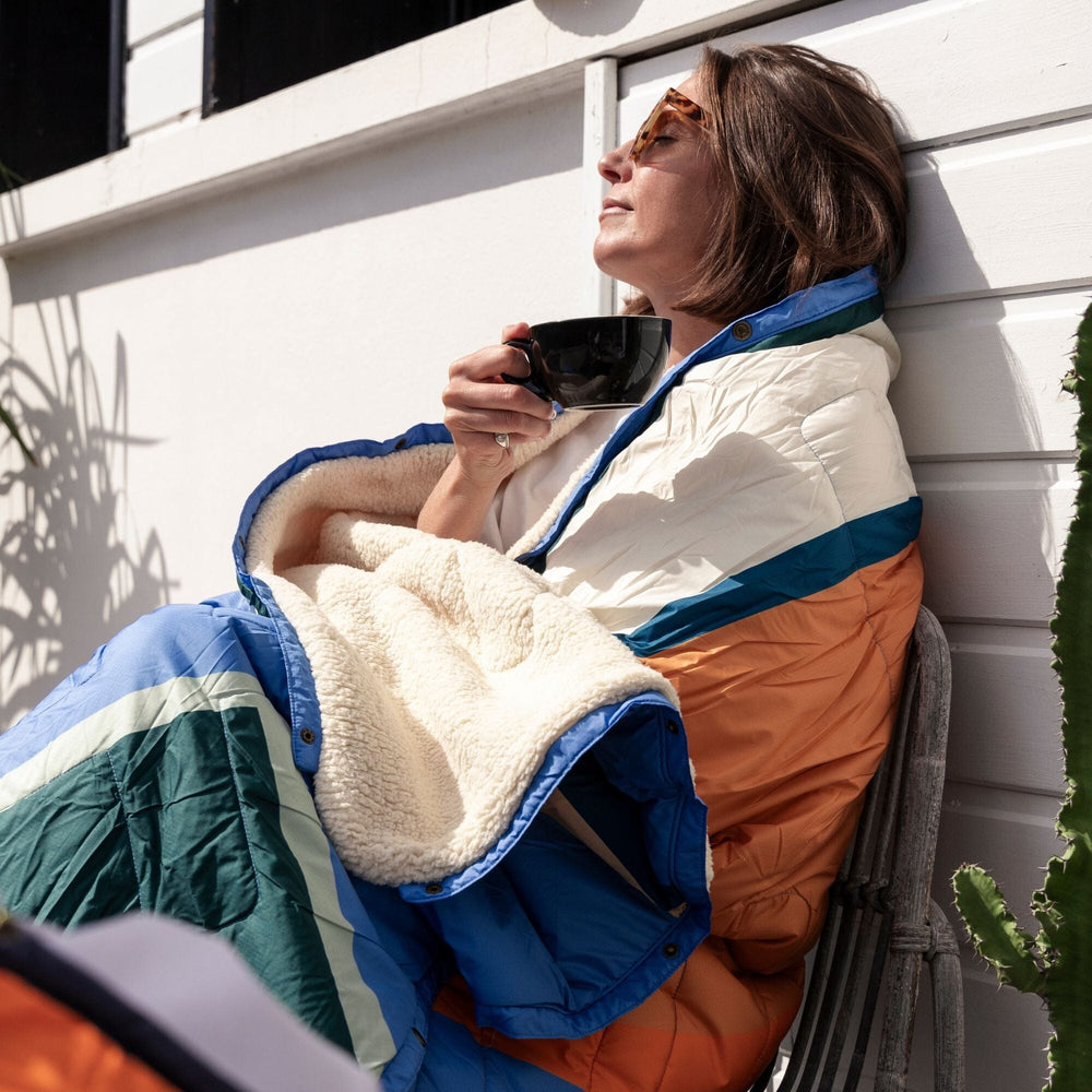 
Couverture de camping VOITED CloudTouch® intérieur/extérieur - Blue Hour
