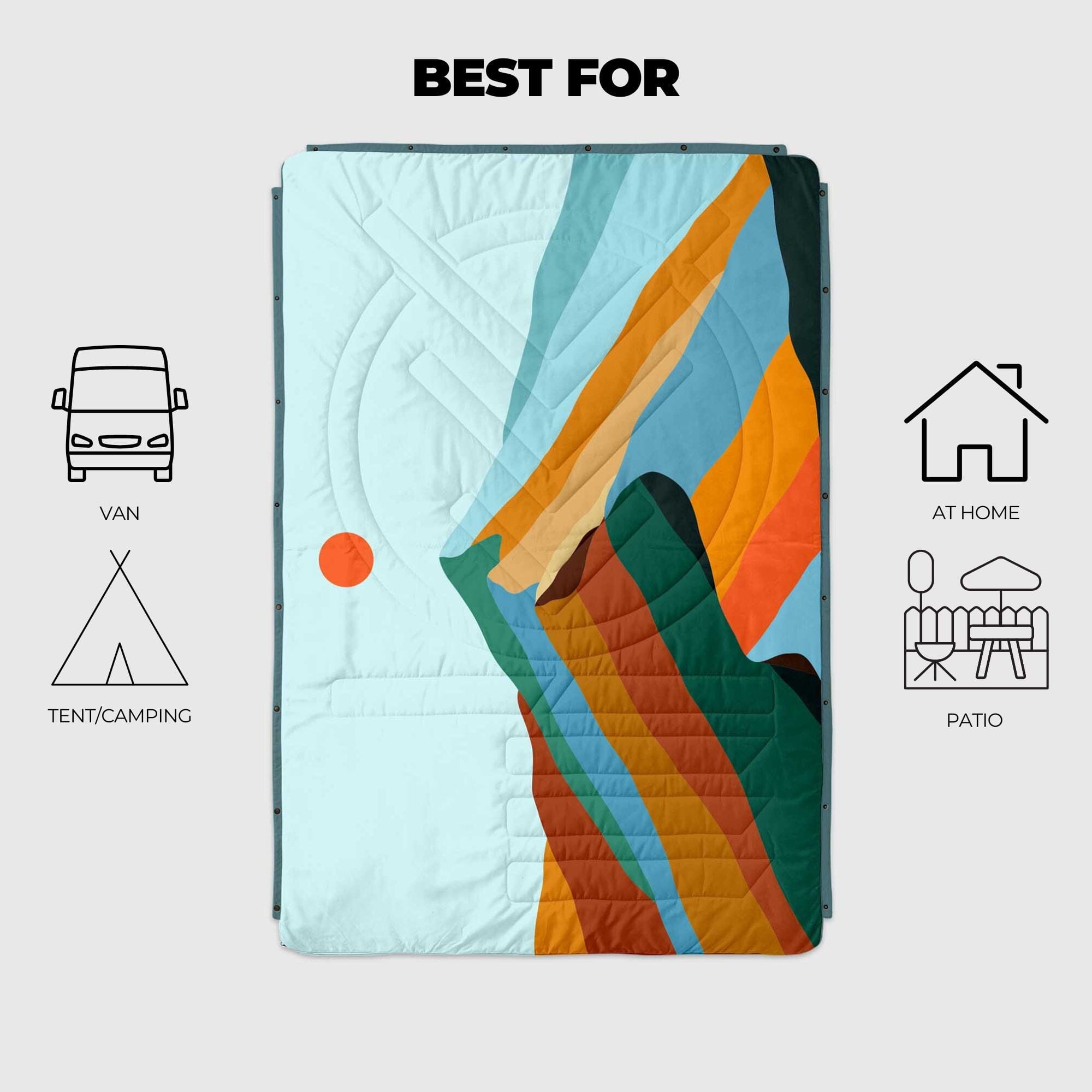Blankets Ideal for The Outdoors & Travel - VOITED EU