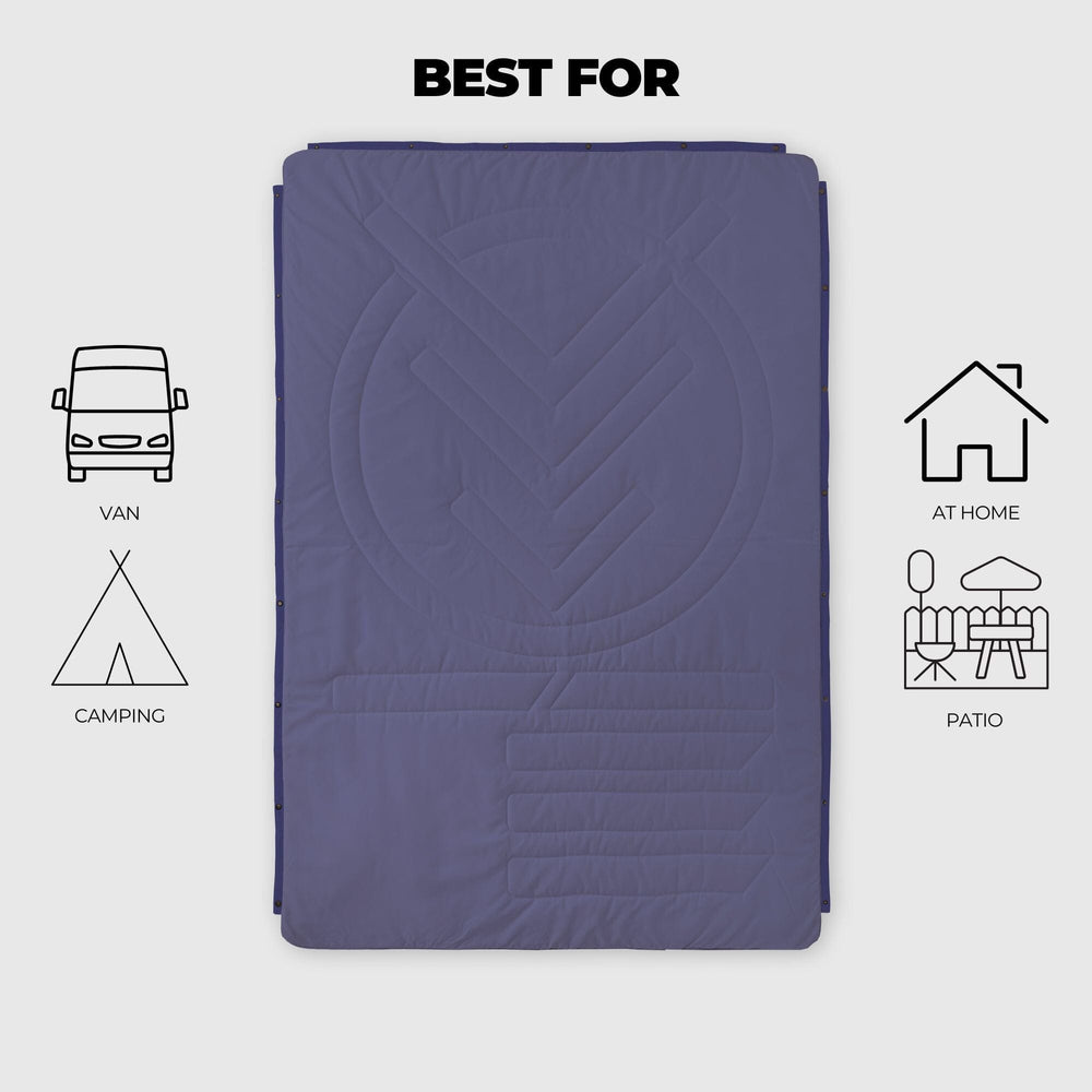 
Couverture de camping VOITED CloudTouch® intérieur/extérieur - Future Dusk

