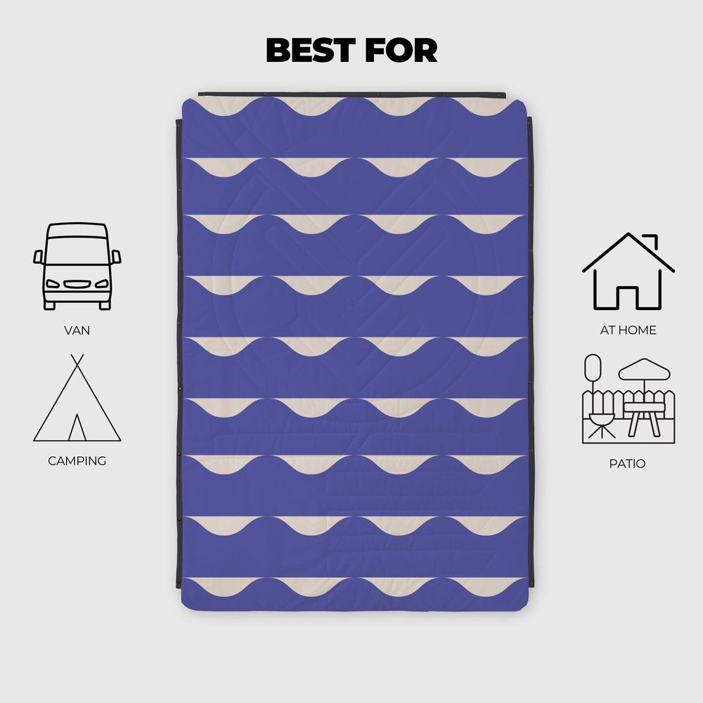 
Couverture de camping VOITED CloudTouch® intérieure/extérieure - Hazy Days
