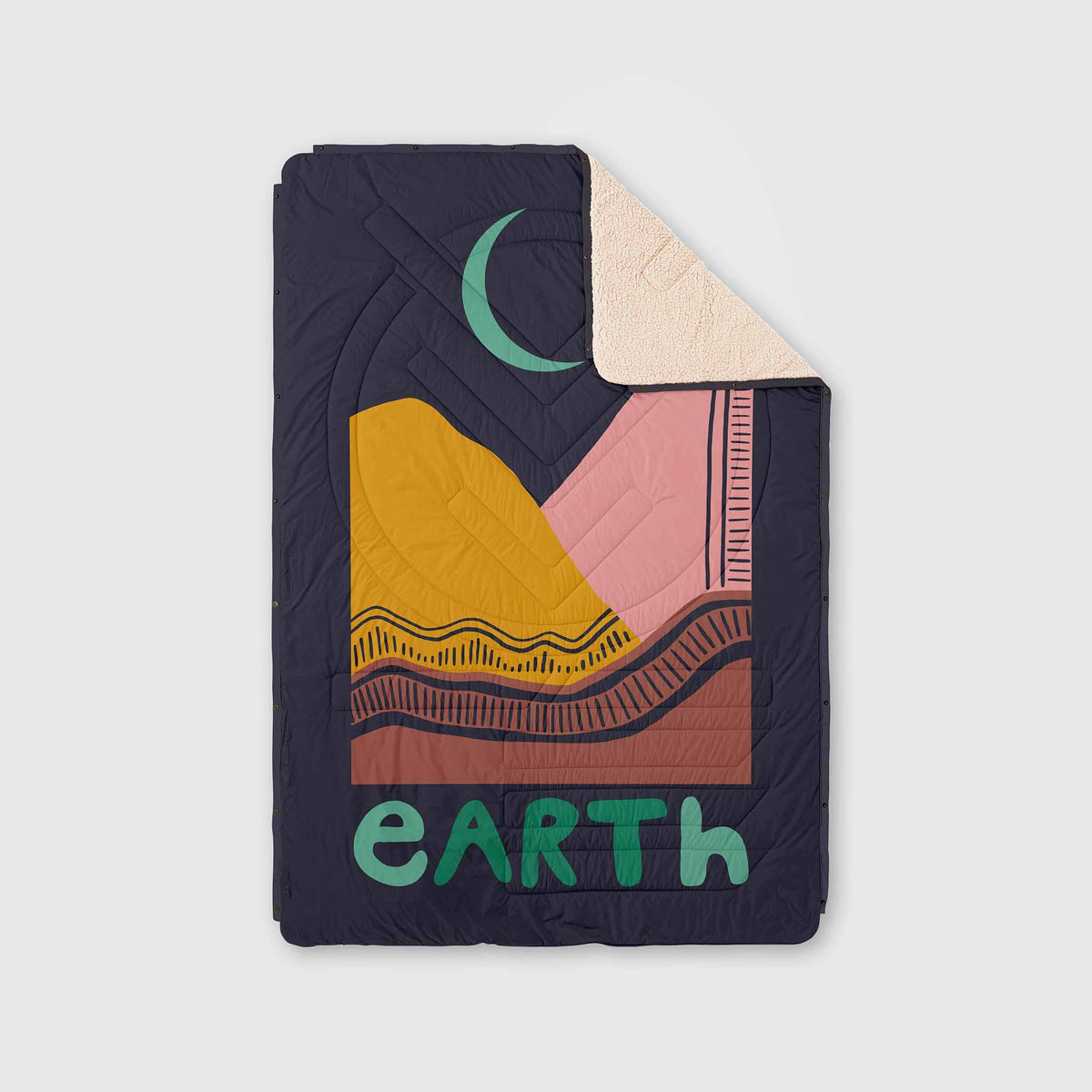VOITED CloudTouch® Indoor/Outdoor Camping Blanket - Earth Blankets VOITED 