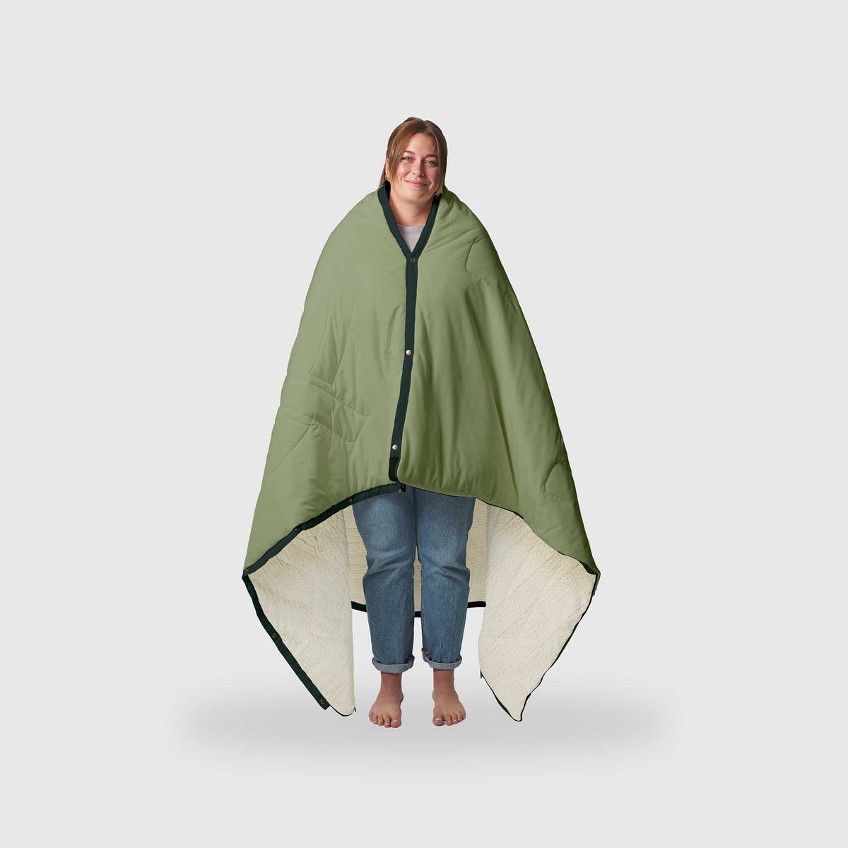 VOITED CloudTouch® Indoor/Outdoor Camping Blanket - Jasper / Tree Green Blankets VOITED 