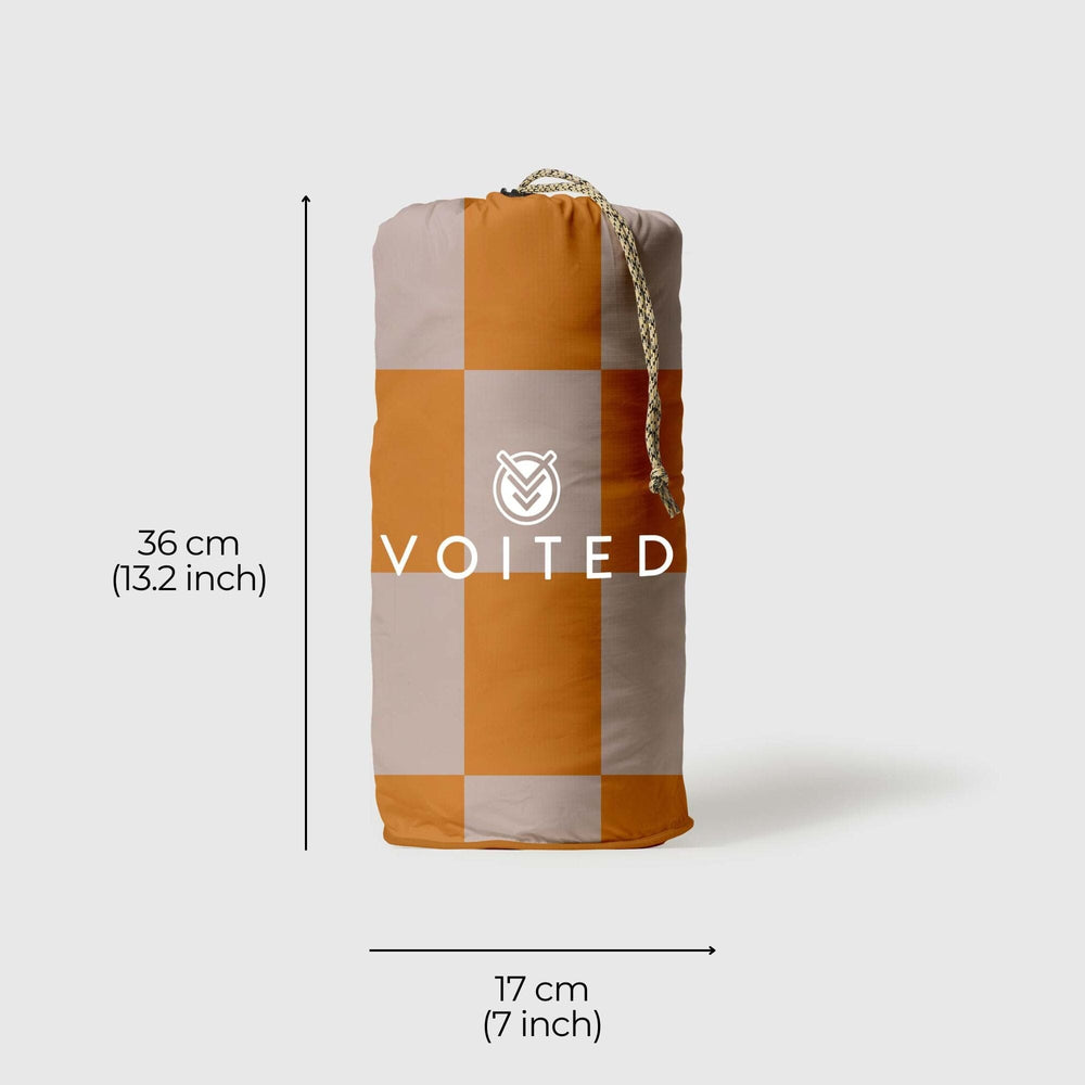 VOITED Fleece Outdoor Camping Blanket - Suns Out