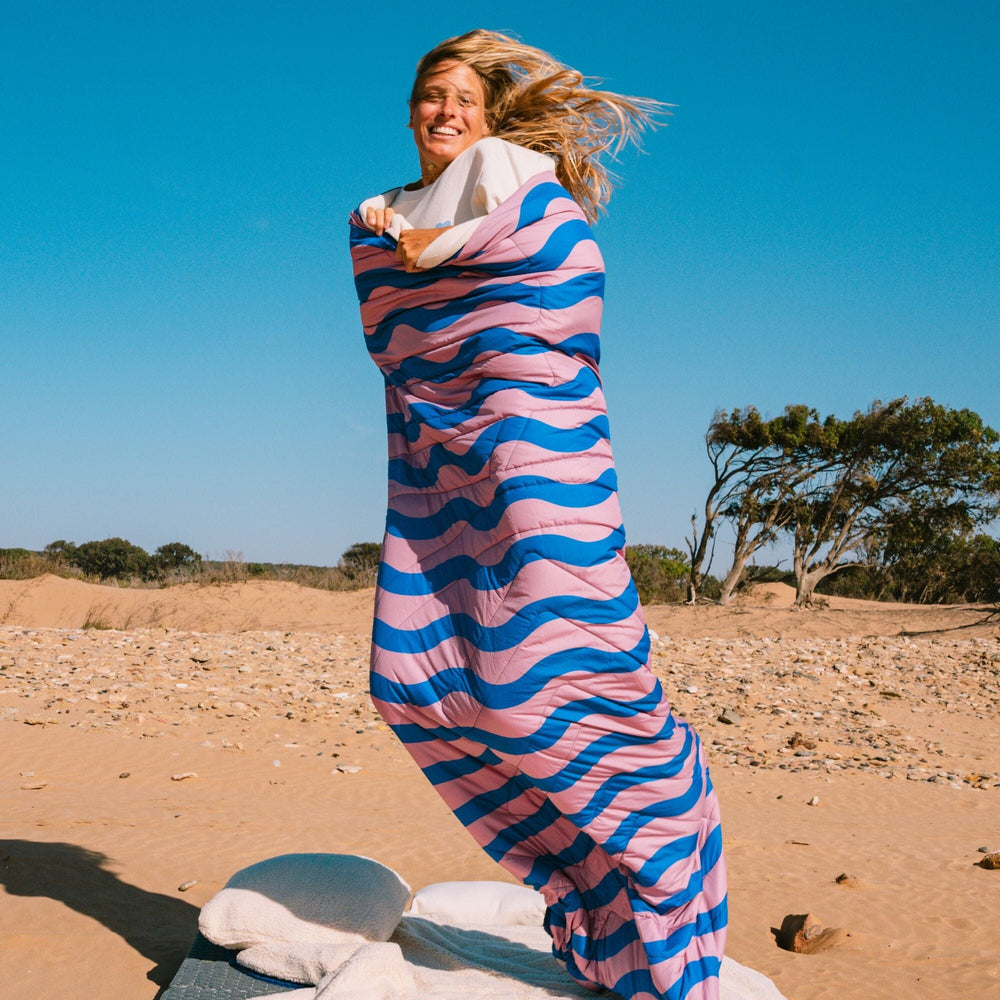 VOITED Fleece Outdoor Camping Blanket - Breezy