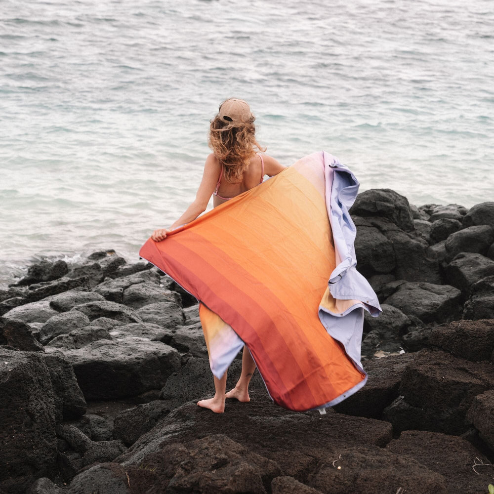 
VOITED Couverture compacte Picnic & Beach - Golden Drift

