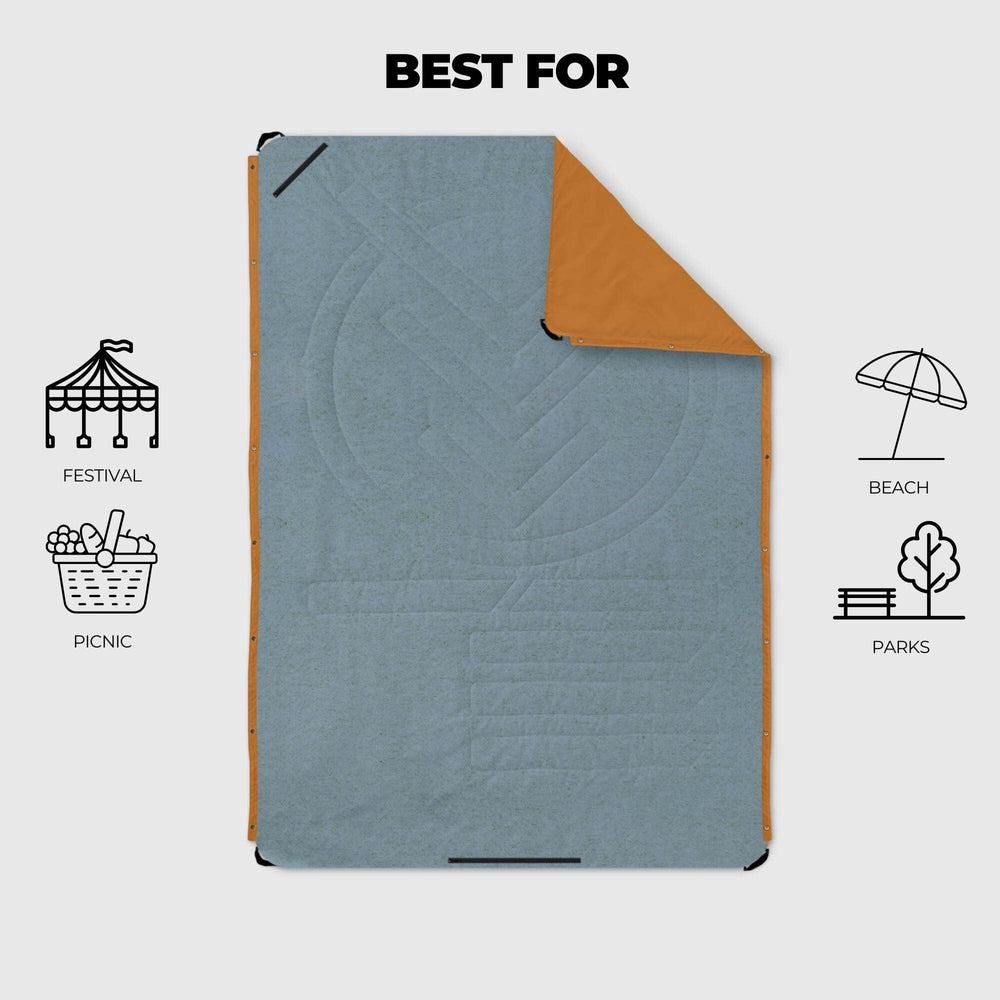 
VOITED Couverture compacte Picnic & Beach - Mountain Spring/Sundial
