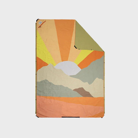 VOITED Compact Picnic & Beach Blanket - Sunscape