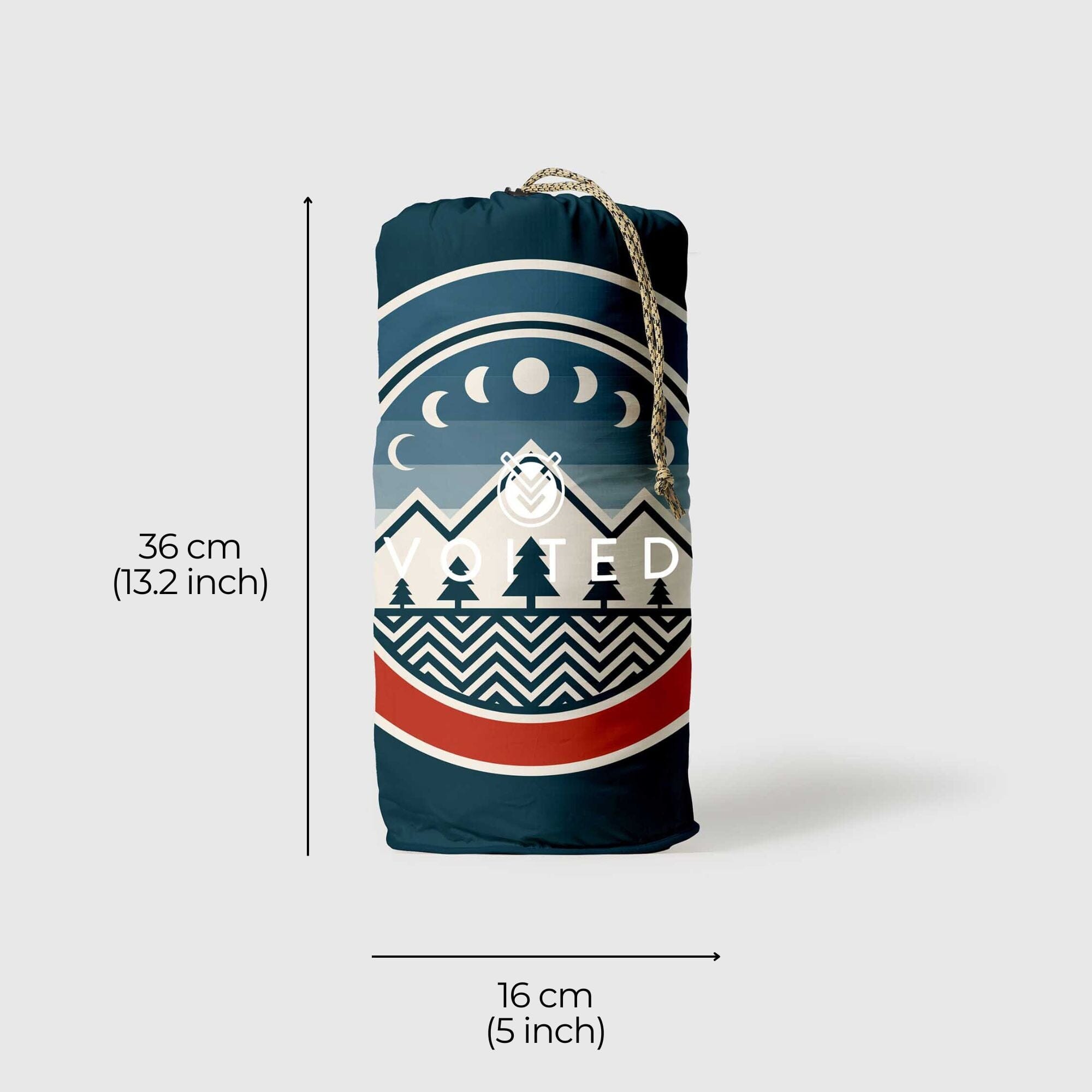 VOITED Insulated, Recycled & Versatile Outdoor Throw Blanket