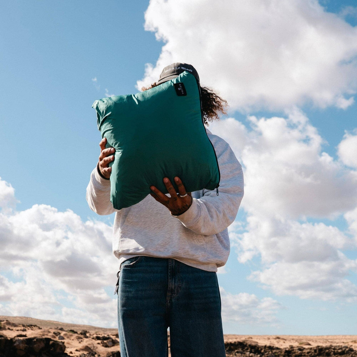 VOITED Recycled Ripstop Outdoor Camping Blanket - Eucalyptus Blankets VOITED 