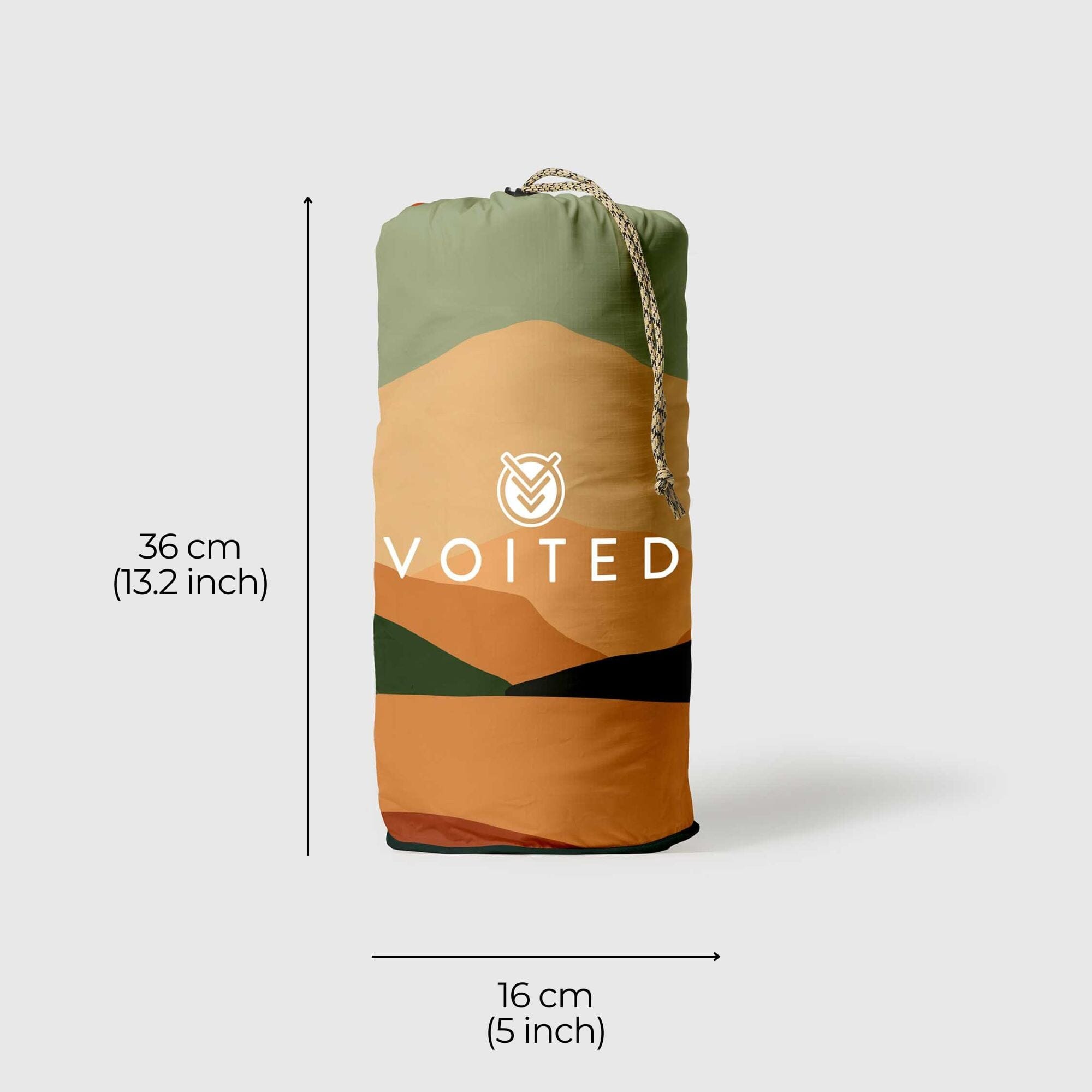 VOITED Insulated, Recycled & Versatile Outdoor Throw Blanket