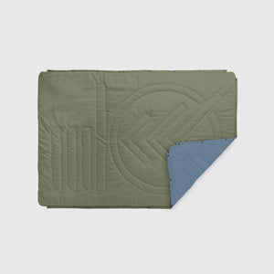 VOITED Recycled Ripstop Outdoor Camping Blanket - Olive/Mountain Spring Blankets VOITED 