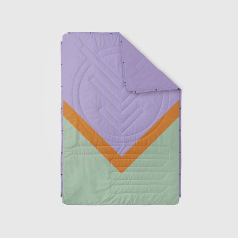 
VOITED Couverture de camping extérieure en Ripstop recyclé - Spring Break/Digital Lavender
