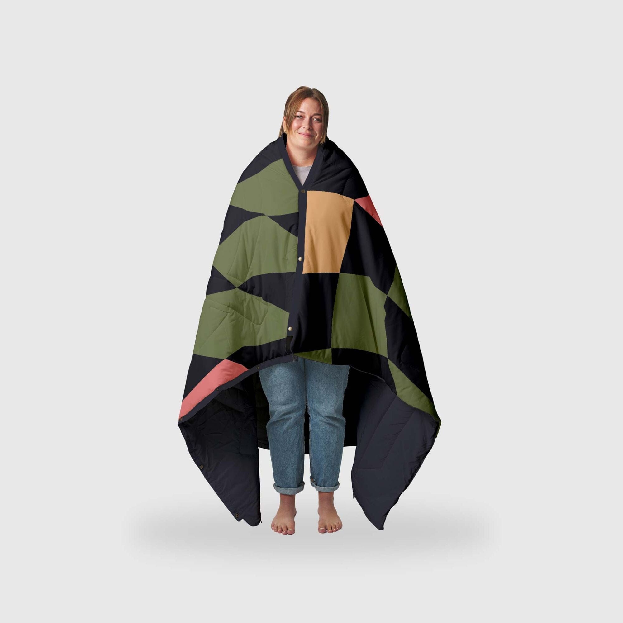 Camping poncho blanket sale