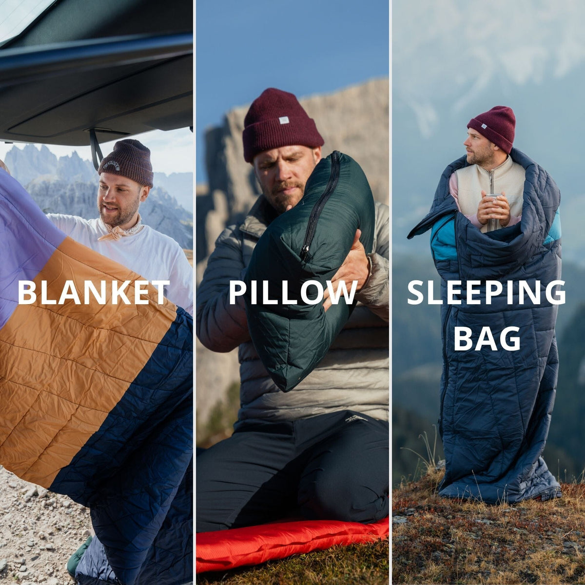 VOITED Slumber Zip Sack Blanket - Cabin Blankets VOITED EU 