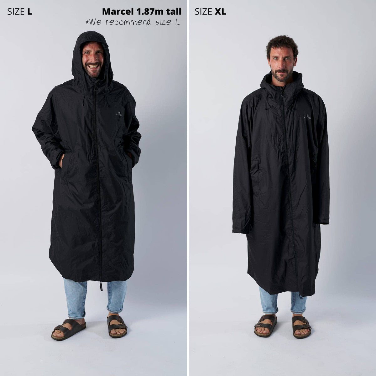 VOITED Allweather Coat - Black Changewear VOITED 