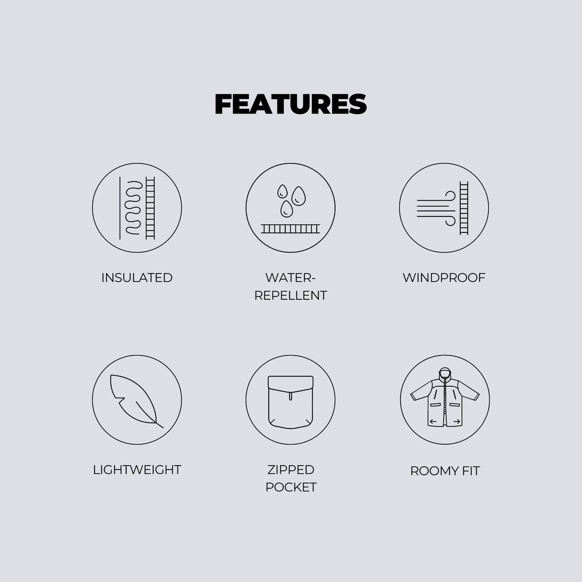 VOITED Allweather Coat - Black Changewear VOITED 
