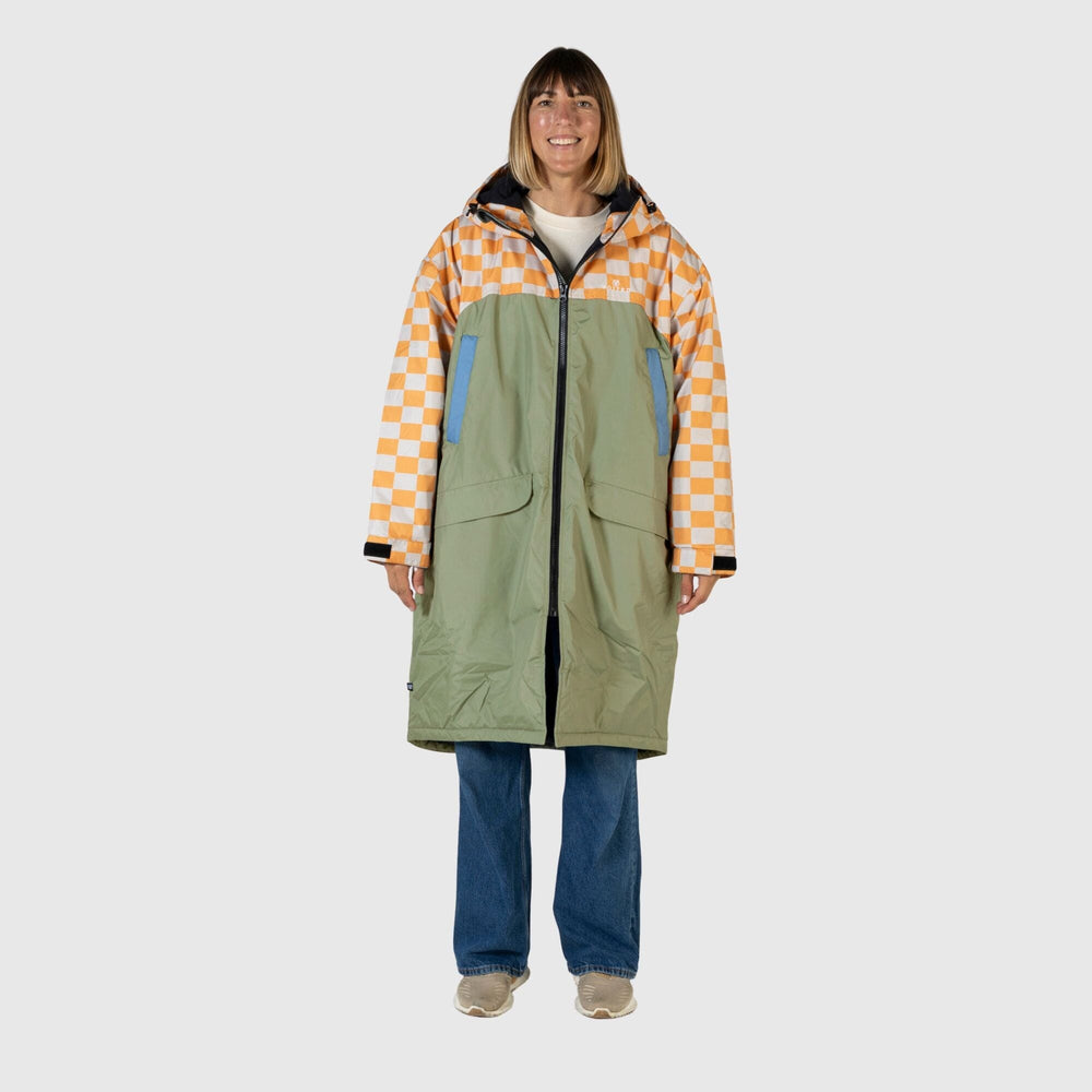 
VOITED 3e Édition Manteau de Changement Extérieur & Drycoat pour le surf, le camping, la vie en van et la baignade en pleine nature - Soleil au rendez-vous

