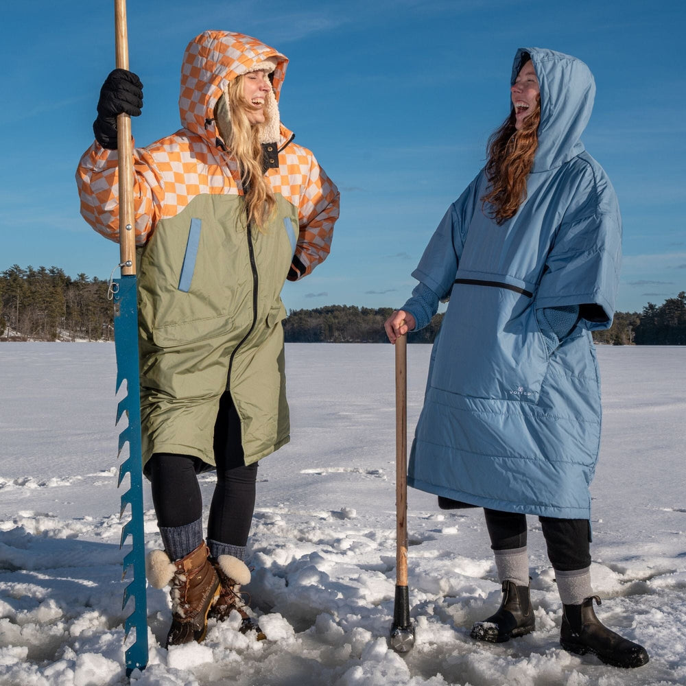 
VOITED 3e Édition Manteau de Changement Extérieur & Drycoat pour le surf, le camping, la vie en van et la baignade en pleine nature - Soleil au rendez-vous
