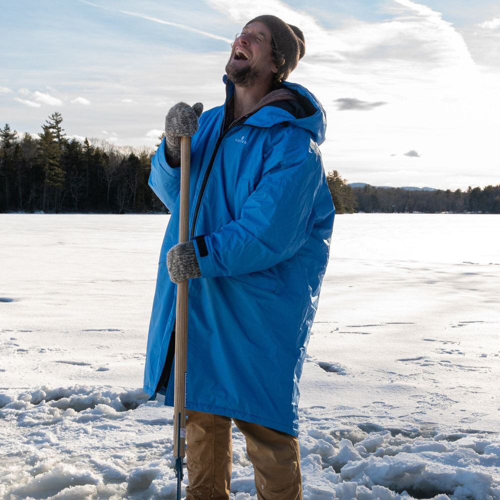 
VOITED 3e Édition Manteau de Changement Extérieur & Drycoat pour le surf, le camping, la vie en van et la nage en eau libre - Waterfall
