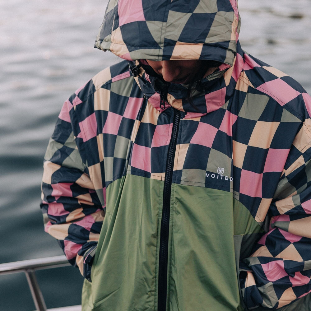 
VOITED 3e Édition Manteau de Changement Extérieur & Drycoat pour le Surf, le Camping, la Vie en Van & la Natation en Eau Libre - Wavecheck
